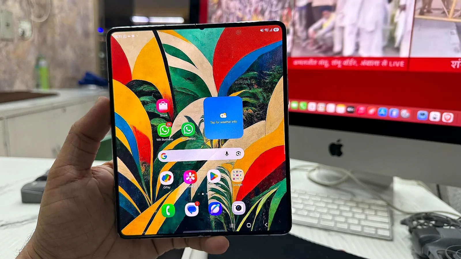 Samsung Galaxy Z Fold5 5G (Blue)