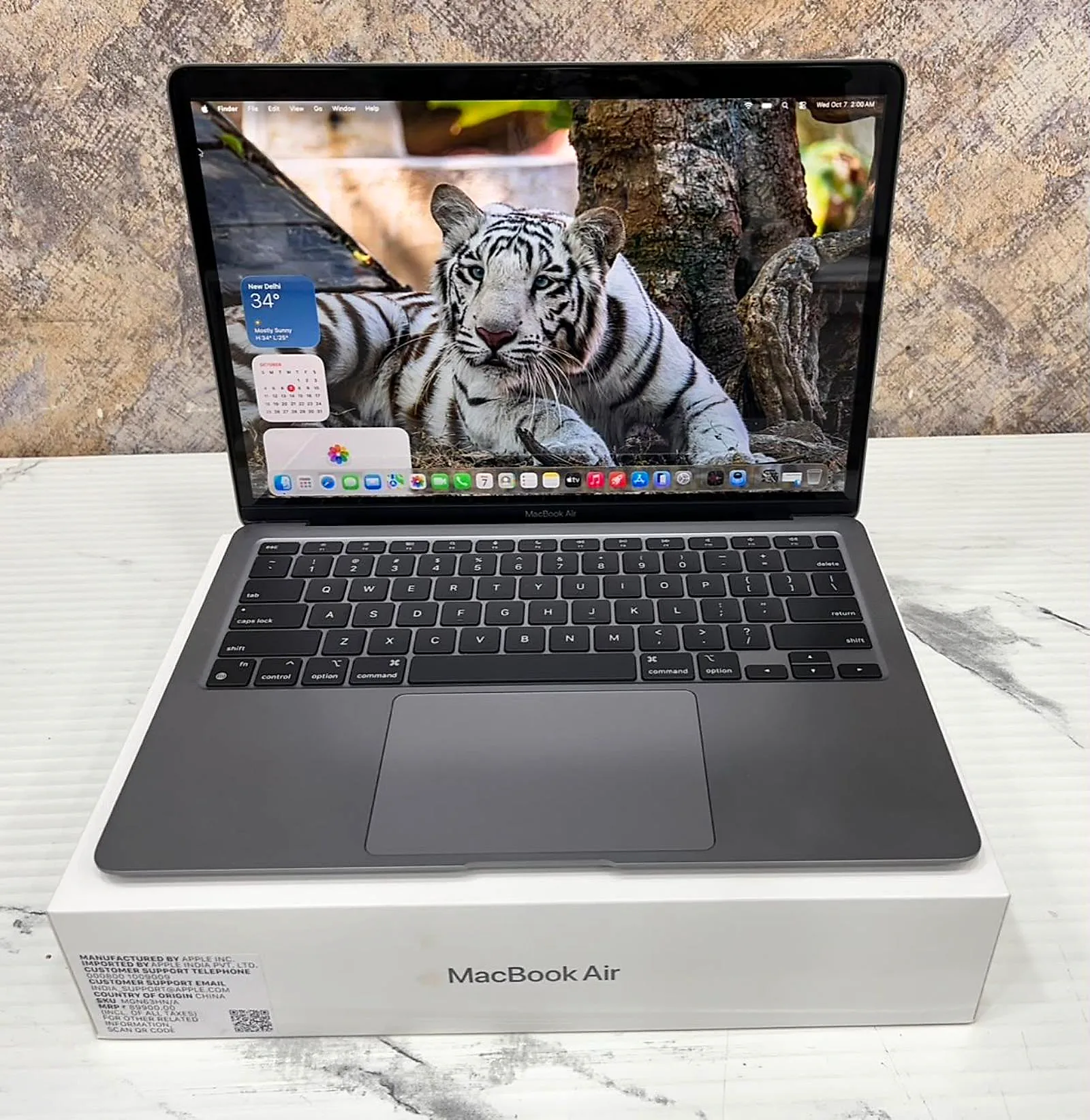 MacBook Air 13.3" M1 (2020) 8GB / 256GB SSD Space Gray gallery thumbnail 5