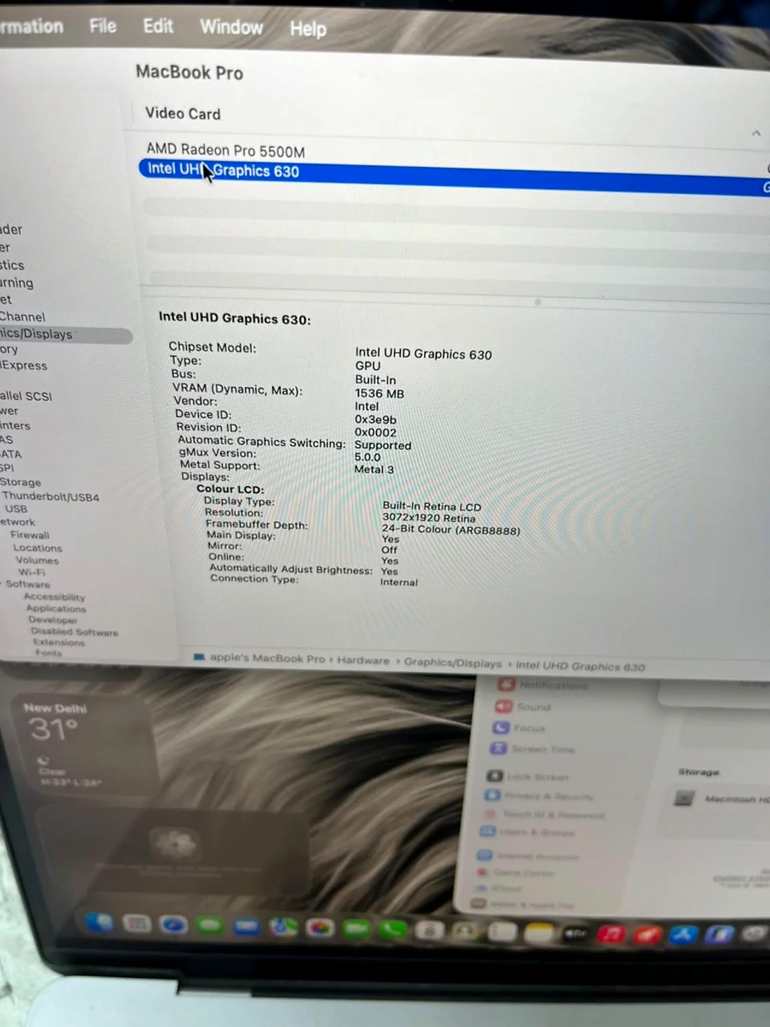 MacBook Pro 16" Intel Core i9 (2020) 16GB / 1TB SSD gallery thumbnail 6