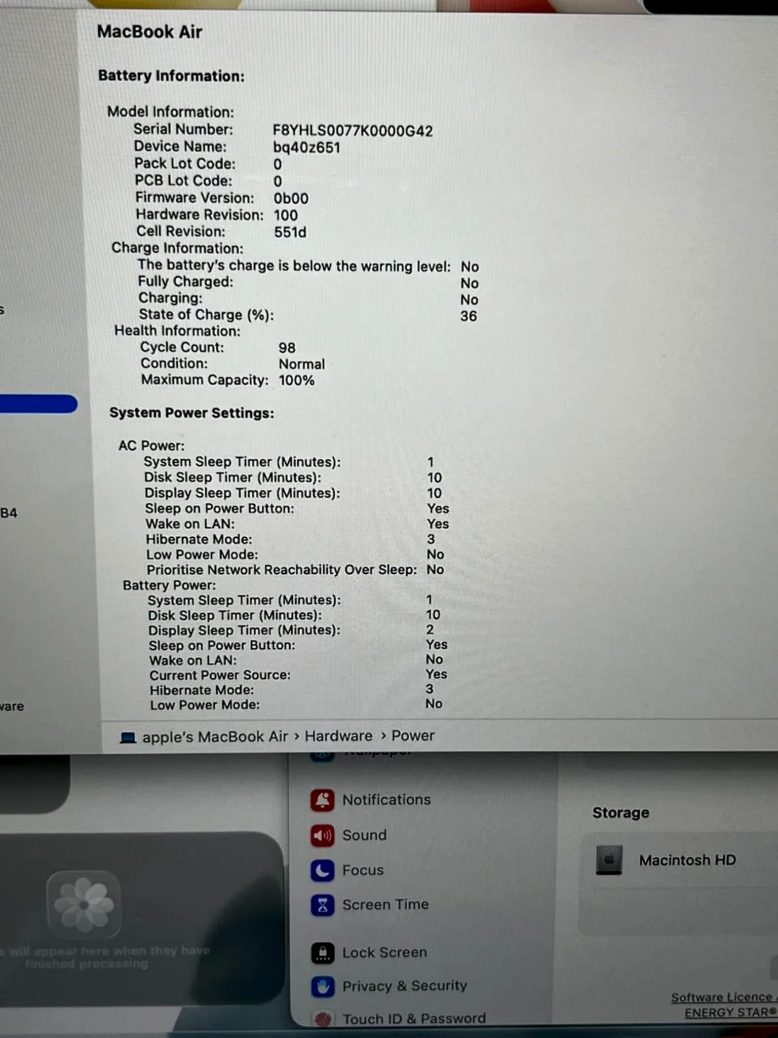 MacBook Air 13.6" Apple M4 (2025) 16GB / 256GB SSD (Midnight) gallery thumbnail 6
