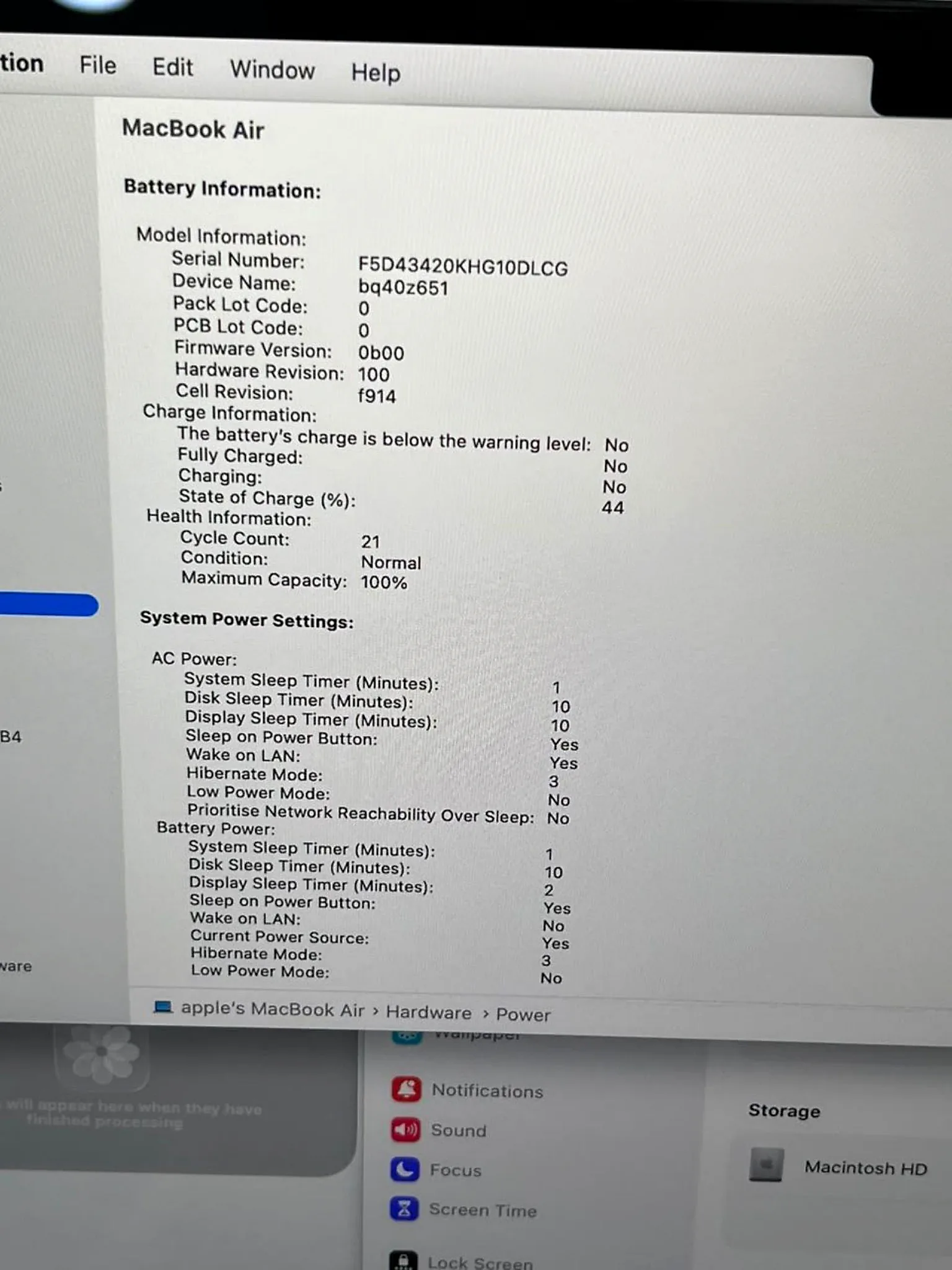 MacBook Air 13.6" M2 (2022) 16GB / 256GB SSD Silver gallery thumbnail 7