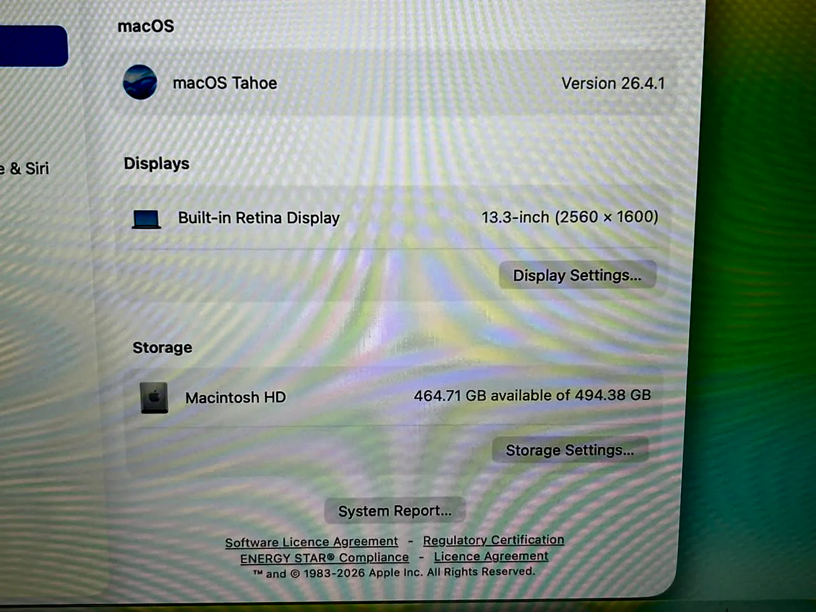 MacBook Air 13.3" M1 (2020) 8GB / 512GB SSD Space Gray gallery thumbnail 6