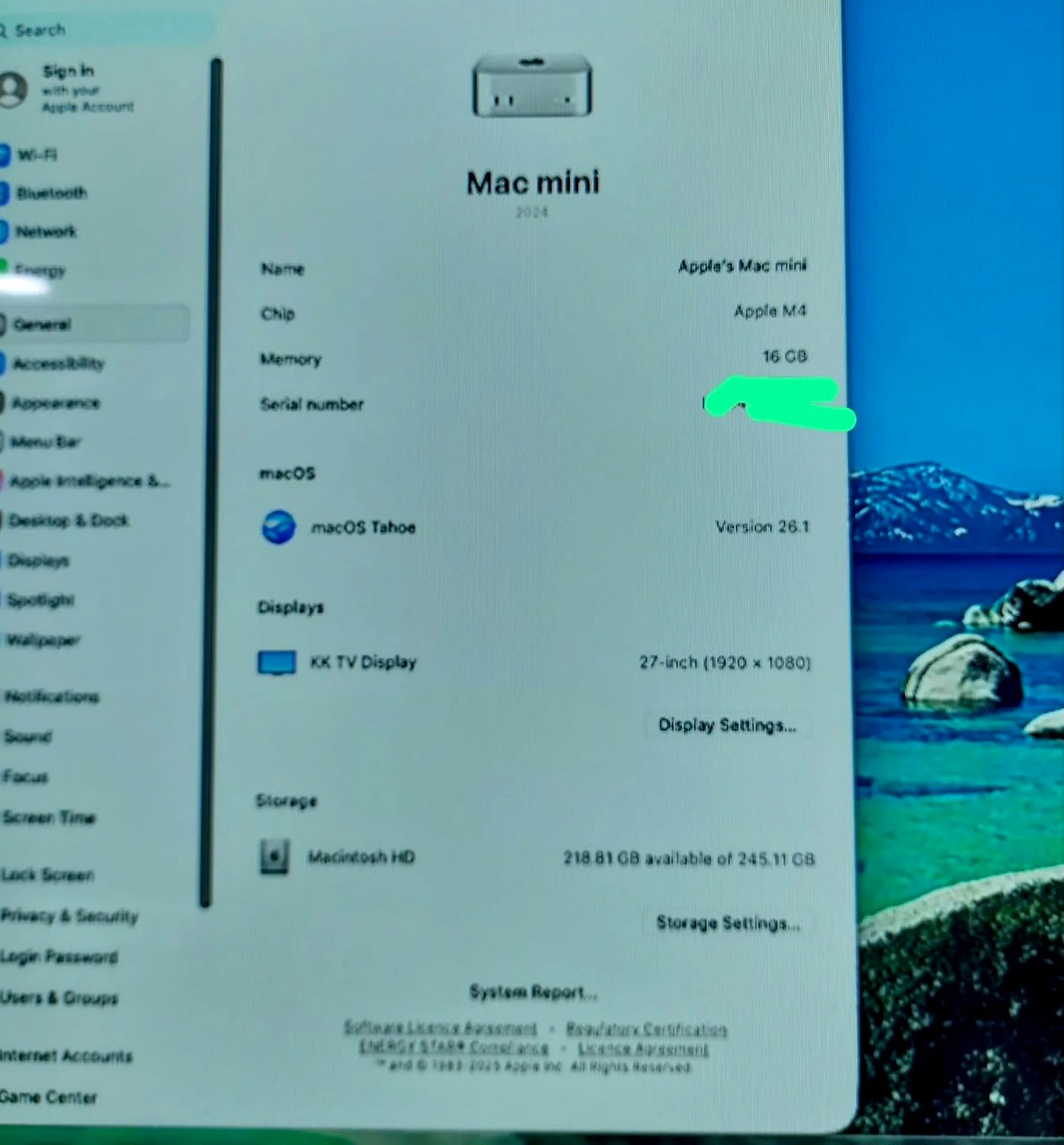 Apple Mac mini M4 (2024) 16GB / 256GB SSD gallery thumbnail 5