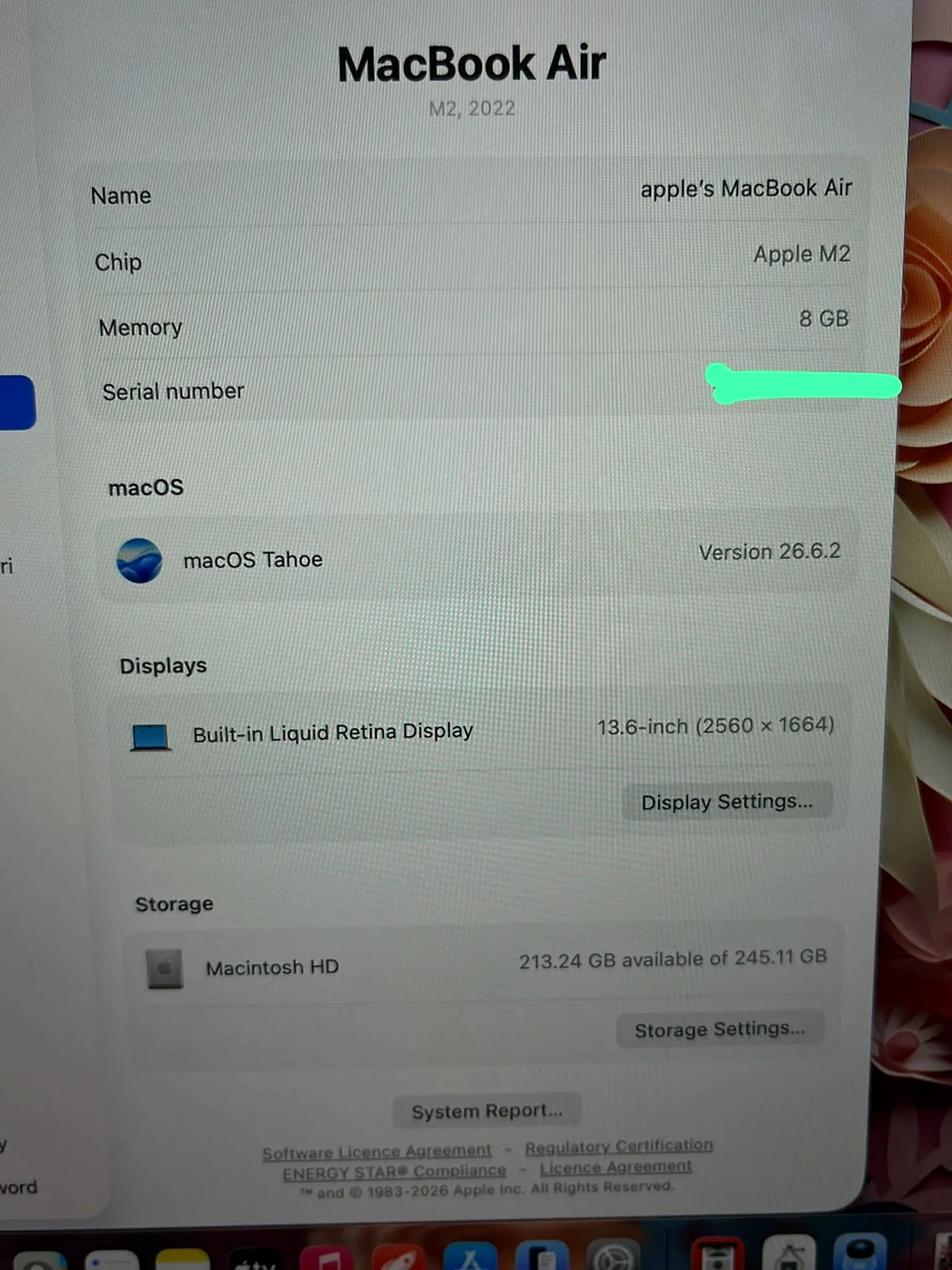 MacBook Air 13.6" M2 (2022) gallery thumbnail 4