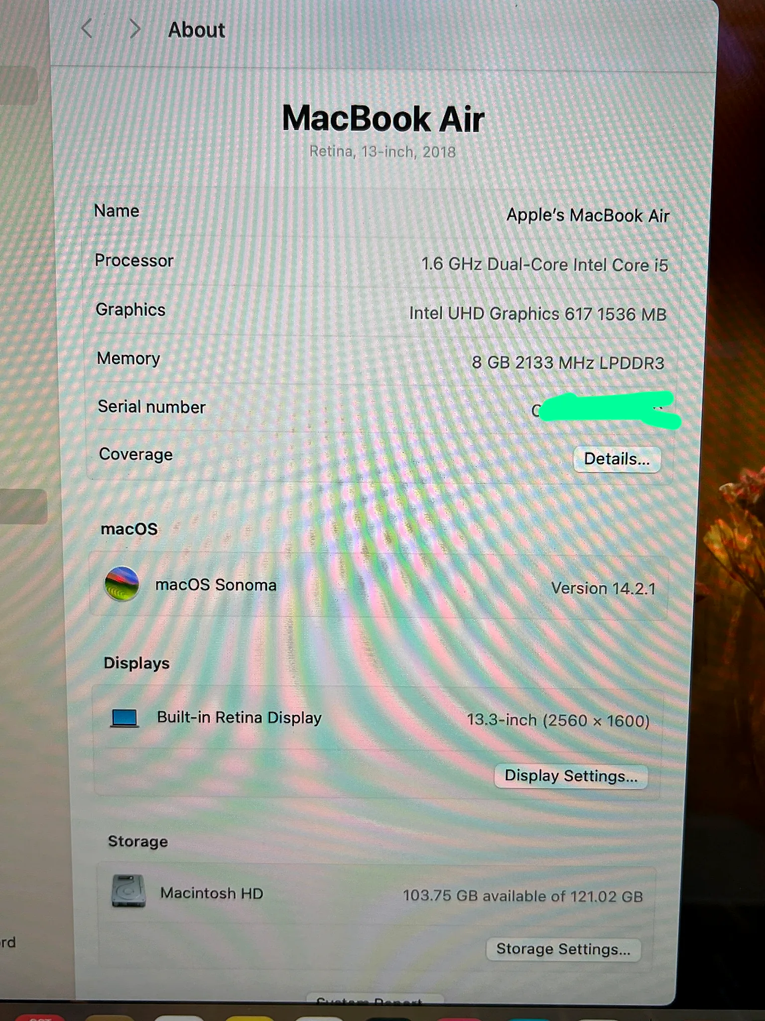 MacBook Air 13.3" Intel Core i5 (2019) gallery thumbnail 6