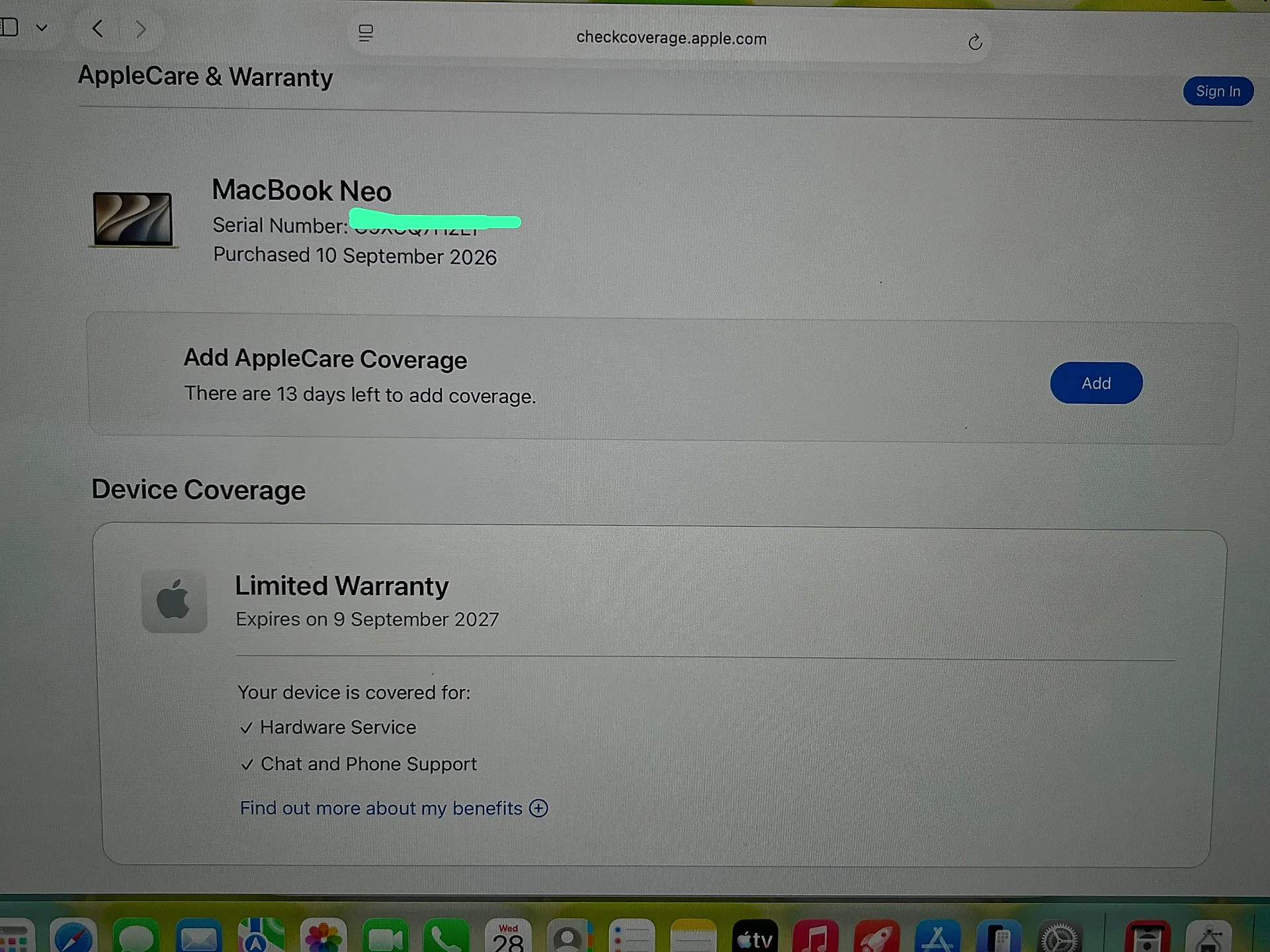 MacBook Neo 13" A18 Pro (2026) gallery thumbnail 6